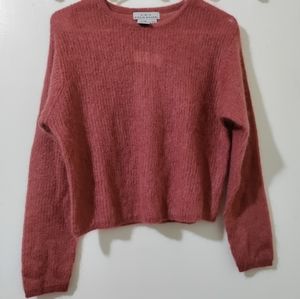 Terracotta orange sweater